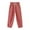 Pink, variant on WhouRiu Toddler Girl Pants Warm Drawstring Elastic Waist Jogger Pants Child Loose Sports Autumn Winter Sweatpants Beige,Sized 4-5