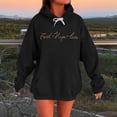 thumbnail image 5 of Women’s Long Sleeve Faith Letter Printed Hooded Sweatshirt Christian Jesus Graphic Pullover with Pockets Inspirational Religious Saying Hoodie for Everyday Encouragement, 5 of 6