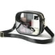 thumbnail image 1 of Bolso transparente moderno tipo bandolera para ir de compras, vacaciones y desplazamientos de verano. Negro, 1 of 10