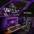 thumbnail image 5 of Vitesse gaming chair, 2024 Racing style gamer chair for teens,Comfortable High Back game chair,Lumbar Support and Headrest Computer Desk Chair with Height Adjustable Swivel Office Chair, 5 of 7