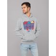 thumbnail image 2 of Triple ICEE Chill Treats - Ice Slush Retro Graphic Men's Hoodie, 2 of 4