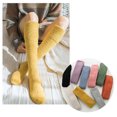 thumbnail image 5 of SIEYIO Women Winter Thigh High Fuzzy Slipper Socks Solid Color Over Knee Warm Stockings, 5 of 20