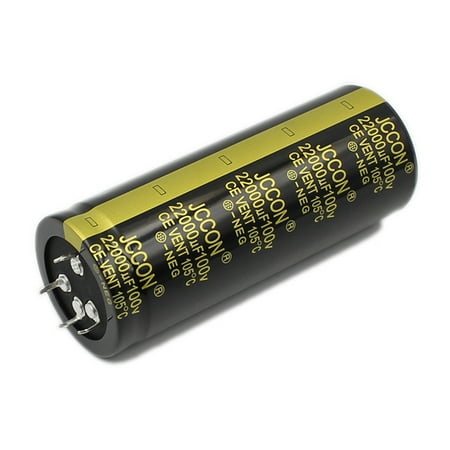 

CIYISON 100V 22000uF 40x100 Aluminum Electrolytic Capacitor High Frequency Low impedance Audio Power Amplifier Electrolytic