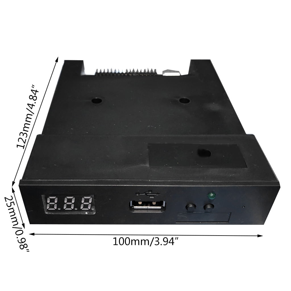 Zeiwohndc SFR1M-TU100K 1.44MB USB Floppy Drive Emulator Floppy Disk Drive for Electronic