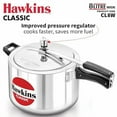 thumbnail image 7 of Hawkins Classic CL8W 8 L Aluminum Pressure Cooker, Medium, Silver, 8-Liter Wide Body, 7 of 7
