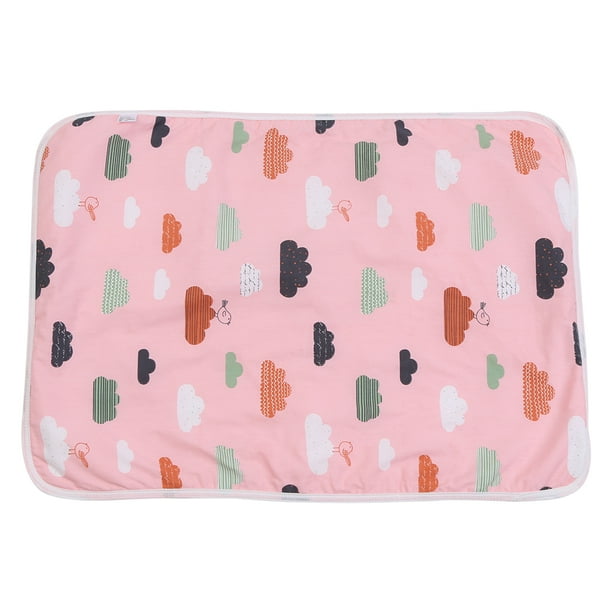 Tapete de orina de algodón para bebé, pañal, ropa de cama, cambiador, funda D