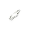 thumbnail image 2 of SS 2mm Flat Size 6 Band in Sterling Silver, 2 of 3