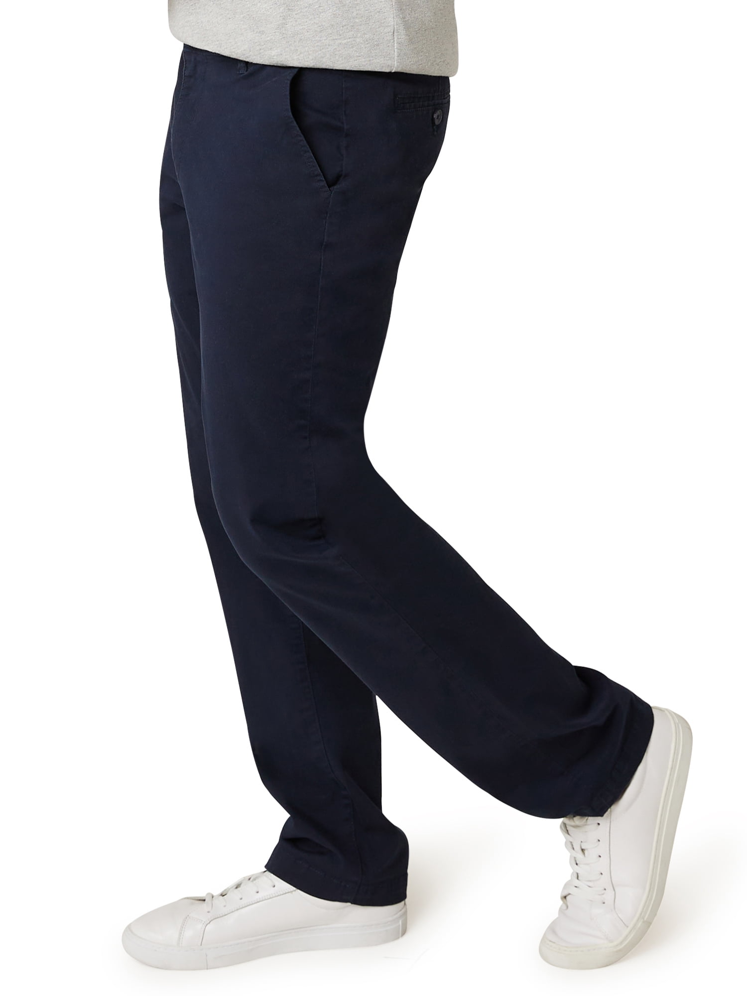 Chaps Men's Classic Stretch Straight Fit Coastland Wash Chino Pant, - Sizes 29 up to 52
