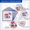 thumbnail image 3 of 123 Pcs 4th of July Party Supplies Set, Patriotic Theme Kit for Independence Day Decorations, 4th of July Party Decorations Includes Plates, Napkins, Cups, Banner, Tablecloth -20 Guests C89, 3 of 3