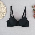 thumbnail image 2 of Summer Savings Clearance 2024! TAGOLD Womens Plus Size Wireless Bras,Women Solid Underwear Sexy Small Breasts Push Up Detachable Double Shoulder Straps Underwire Bra, 2 of 3