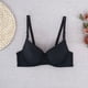 thumbnail image 2 of Ropa interior sólida de mujer Sexy pechos pequeños Push Up desmontable doble correas de hombro sujetador con aros Fridja  nalpqowj33355, 2 of 3