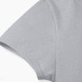 thumbnail image 5 of Karoyedx Kids Tshirts Toddler Girls Short Sleeve Shirts Pleated Neck Cotton T-Shirts Baby Girl Summer Tee Tops Size Grey Size,14-15 Years, 5 of 5
