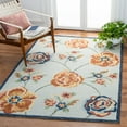 thumbnail image 2 of SAFAVIEH Metro Mariam Floral Area Rug, Blue/Ivory, 8' x 10', 2 of 8