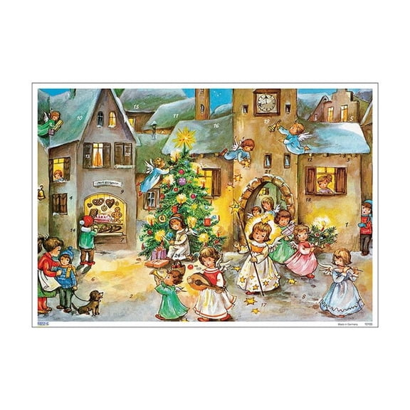 KORSCH Advent - Angels in Village