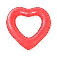 thumbnail image 1 of Adult Floating Inflatable Swimming Ring Mounts Floating Beach Holiday Photo Props Sequin Love Swimming Ring Inflatable Water Ring Small Size (Red), 1 of 6