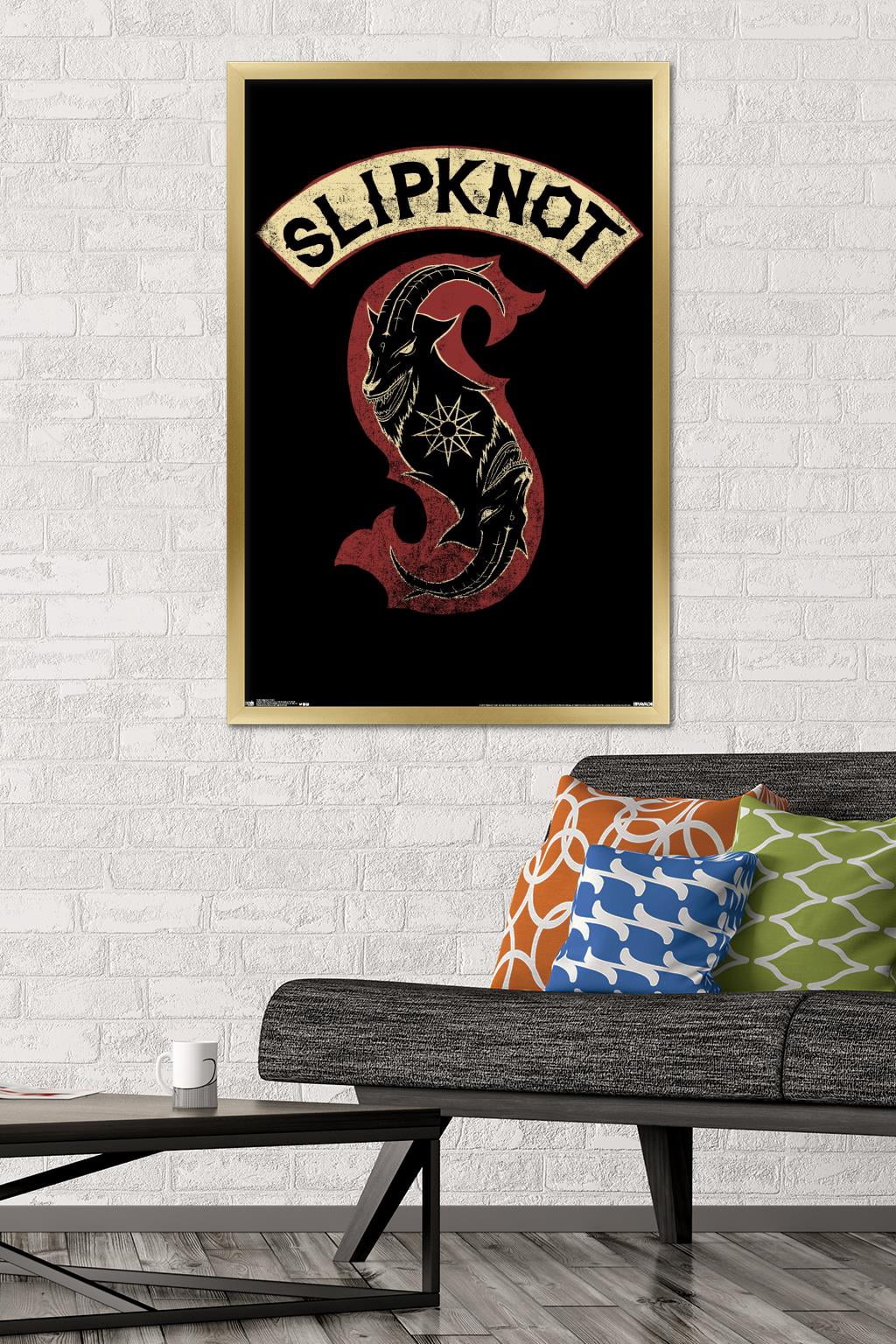 Slipknot - Patch Wall Poster, 22.375" x 34" Framed