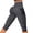 Grey, variant on YUEHUA 3D Anti Cellulite Compression Short for Women High Waist Lifting Tummy Control Leggings with Deep Pocke Gym Short Pants