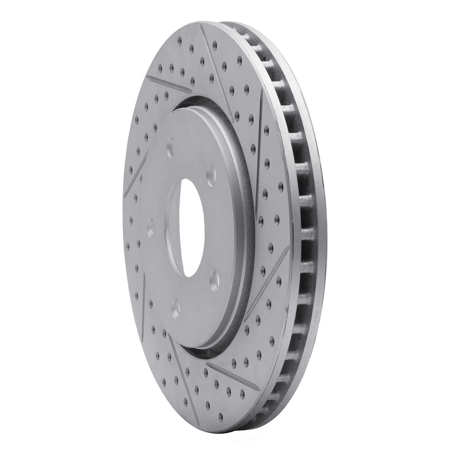 Dynamic Friction Company 830-40107R DFC Geoperformance Rotor - Drilled and Slotted