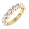 thumbnail image 1 of Mels - Signature Half Way Diamond Eternity Band, 1 of 3