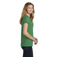 thumbnail image 3 of Port & Co Adult Female Women Plain Short Sleeves T-Shirt Ath Kelly Gn H 2X-Large, 3 of 6