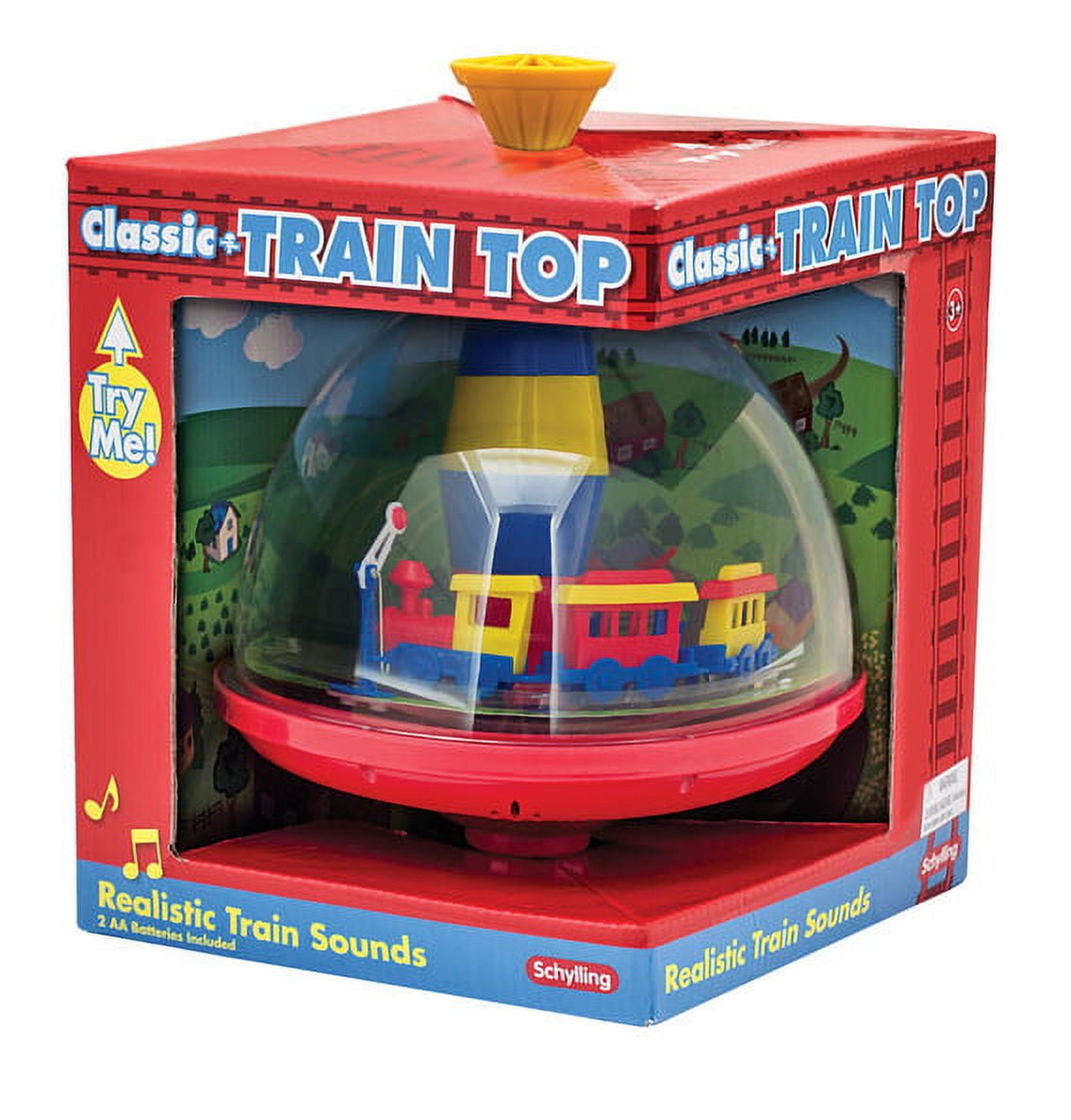 Schylling Train Spinning Top With Sound