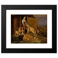 thumbnail image 2 of Siegwald Dahl 14x12 Black Modern Framed Museum Art Print Titled - The Animals Are Given Salt (1862), 2 of 5