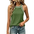thumbnail image 7 of Admvng Womens Tank Top Stretchy Knit Basic Summer Camisole Blouse, 7 of 7
