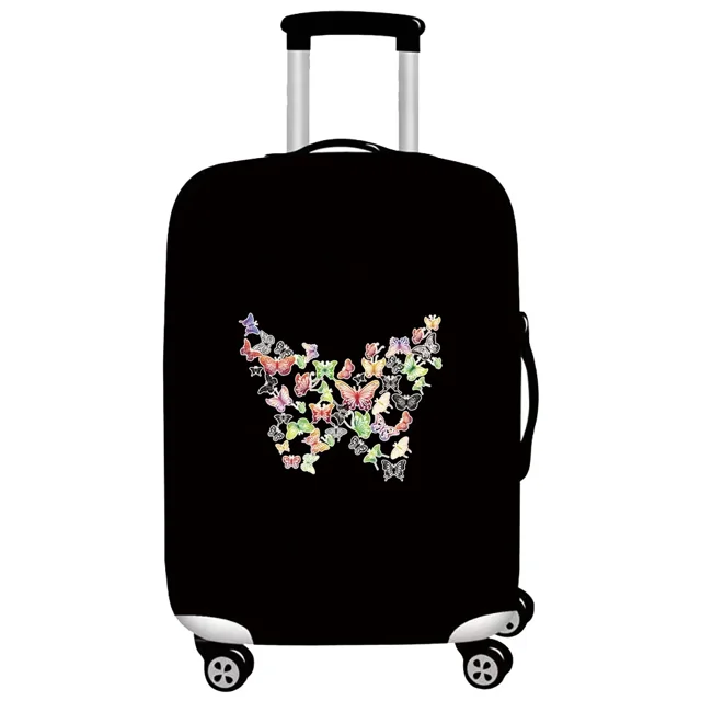 Housse de Protection pour Bagages Accessoires de Voyage Valise Anti-Poussière Résistante à l'Usure Série Papillon Étui de Protection Mode 2024 8Butterfly010 TG