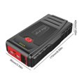 thumbnail image 3 of 2uds. Cargador de batería de emergencia de 12V, cargador de refuerzo para coche de 9800mAh, pico de refuerzo para coche de 600A, 3 of 6