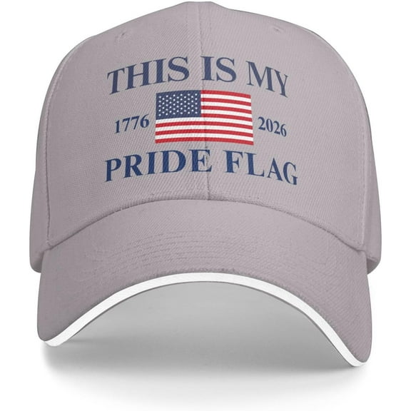 4th of July Cap This is My Pride Flag 1776 2026 Hat Baseball Cap