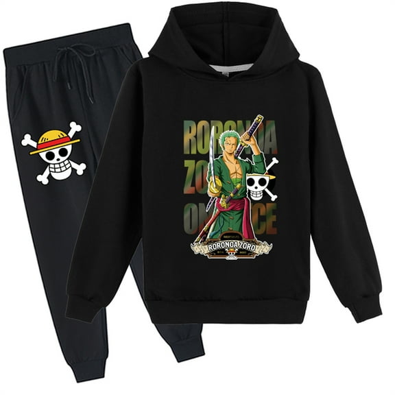 One Piece Long Sleeve Hoodie and Sweatpants Suit Boys Girls 2 Piece Outfit Casual Sweatshirt Hooded(8-16 Years)