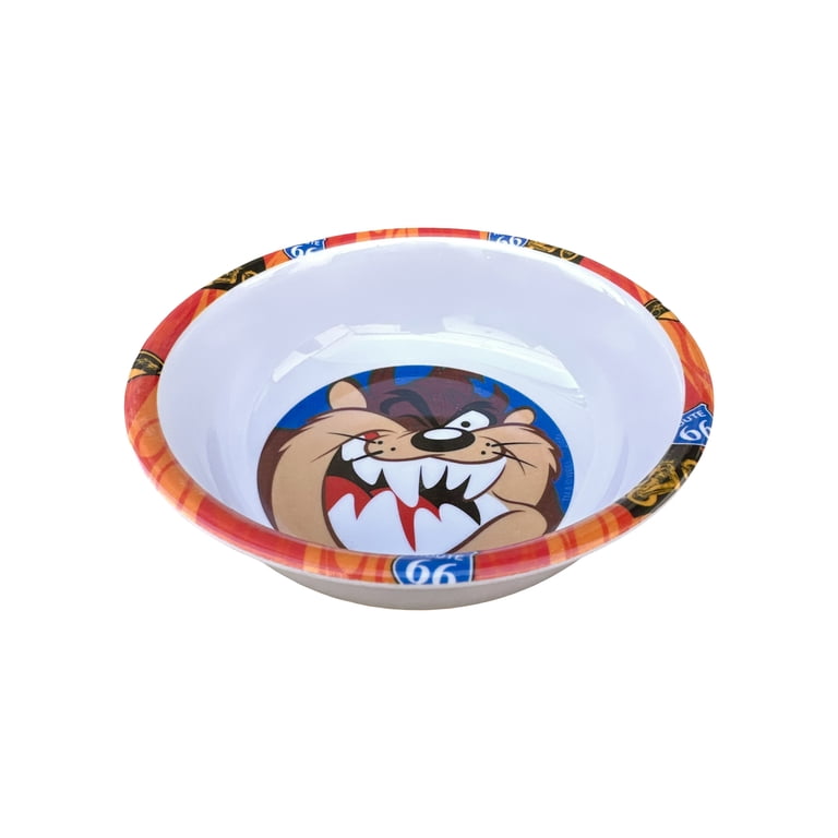 3pk Looney Tunes Taz The Tasmanian Devil Melamine Children's Bowl