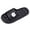 Black, variant on Slippers for Women Men Cute Bear Cloud Slides Grid Cushioned EVA Open Toe Bedroom Spa House Shoes Water Shower Sandals