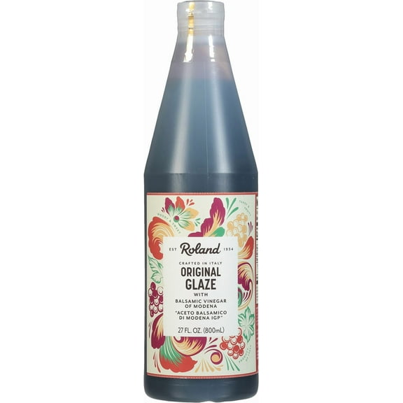 Roland Foods Balsamic Vinegar OKA4 Glaze of Modena, 27 Ounce