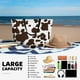 thumbnail image 5 of Fotbe Brown Cow Bolsa de Viaje para Playa - Resistente al Agua, Bolsa Tote de Gran Capacidad y Ligera con 7 Bolsillos para Mujeres y Hombres, 5 of 7