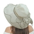 thumbnail image 2 of Seductiva Sun Hats Women's Vintage Floral Mesh Sun Hat Beach Sun Hat with Sun, 2 of 4