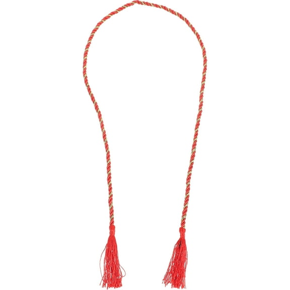 LOLIPPYY Red Japanese Tassel Waistband with Stylish Elegant Design for Kimono Dressing and Party Wear Accessories