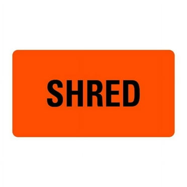SHRED Labels