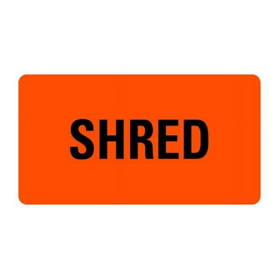SHRED Labels