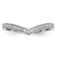 thumbnail image 4 of 14K White Gold Ring Band Wedding Diamond Round, 4 of 7