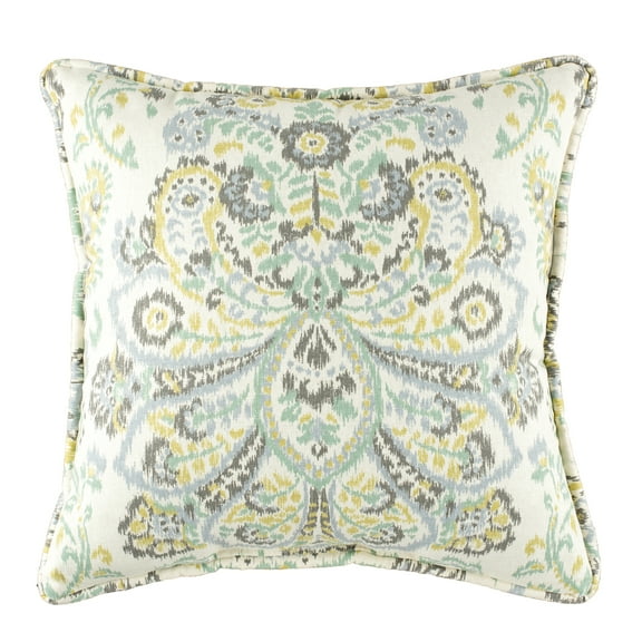 Provence Mist Square Pillow - Main Print