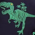 thumbnail image 4 of Paguaki Baby Boy Clothes Dinosaur Print Short Sleeve Tops And Pants 2-Piece Summer Pajamas Sleepwear Outfit Set, 4 of 6