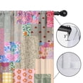 thumbnail image 4 of Blackout Kids Curtains,Pioneer Flower Childrens Insulated Curtains Set Of 2,Bedroom Essentials,Toddler Room Decor 42x63in(106x160cm), 4 of 4