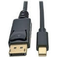 thumbnail image 1 of 3 ft. Mini DisplayPort to DisplayPort Adapter Cable, Black, 1 of 1