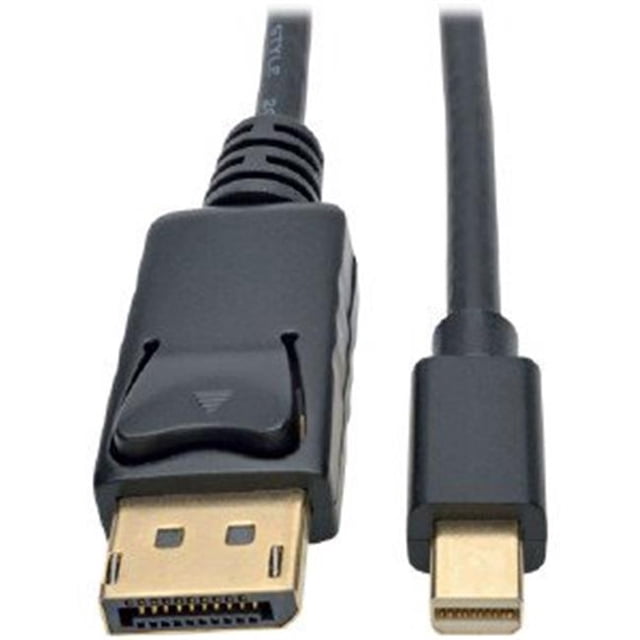 3 ft. Mini DisplayPort to DisplayPort Adapter Cable, Black