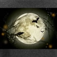 thumbnail image 3 of CafePress - Halloween Moon Spooky Crows Long Sleeve T Shirt - Women's Long Sleeve Graphic Tee Casual Fit, 3 of 4