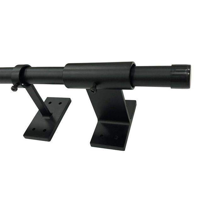 Cortinero Ajustable Simple 3/4" Negro 167-304Cm