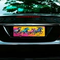 thumbnail image 7 of License Plate,Vibrant Horses in Motion Decorative Front,Personalized Stainless Steel License Plate Cover For Men Women,12.2" X 6.2", 7 of 7