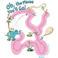 thumbnail image 2 of Dr. Seuss Oh the Places You'll Go Quote Graphic Graphic T-Shirt, 2 of 3