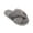 Gray, variant on Womens Fuzzy Memory Foam Slippers Cross Band Cozy Plush Home Slippers Fluffy Furry Open Toe House Shoes Indoor Outdoor Slide Slipper